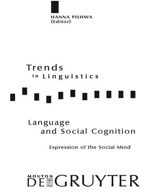 cover image of Language and Social Cognition